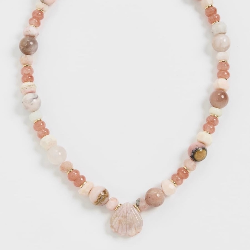 BRINKER & ELIZA Pink Sands Necklace